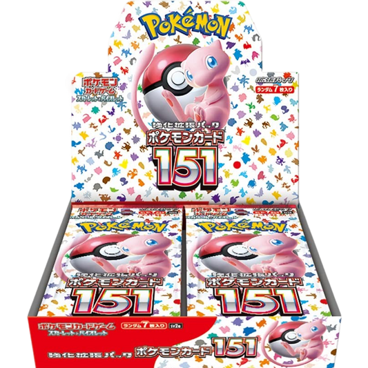 Pokémon TCG: 151 BOOSTER BOX - Japanese
