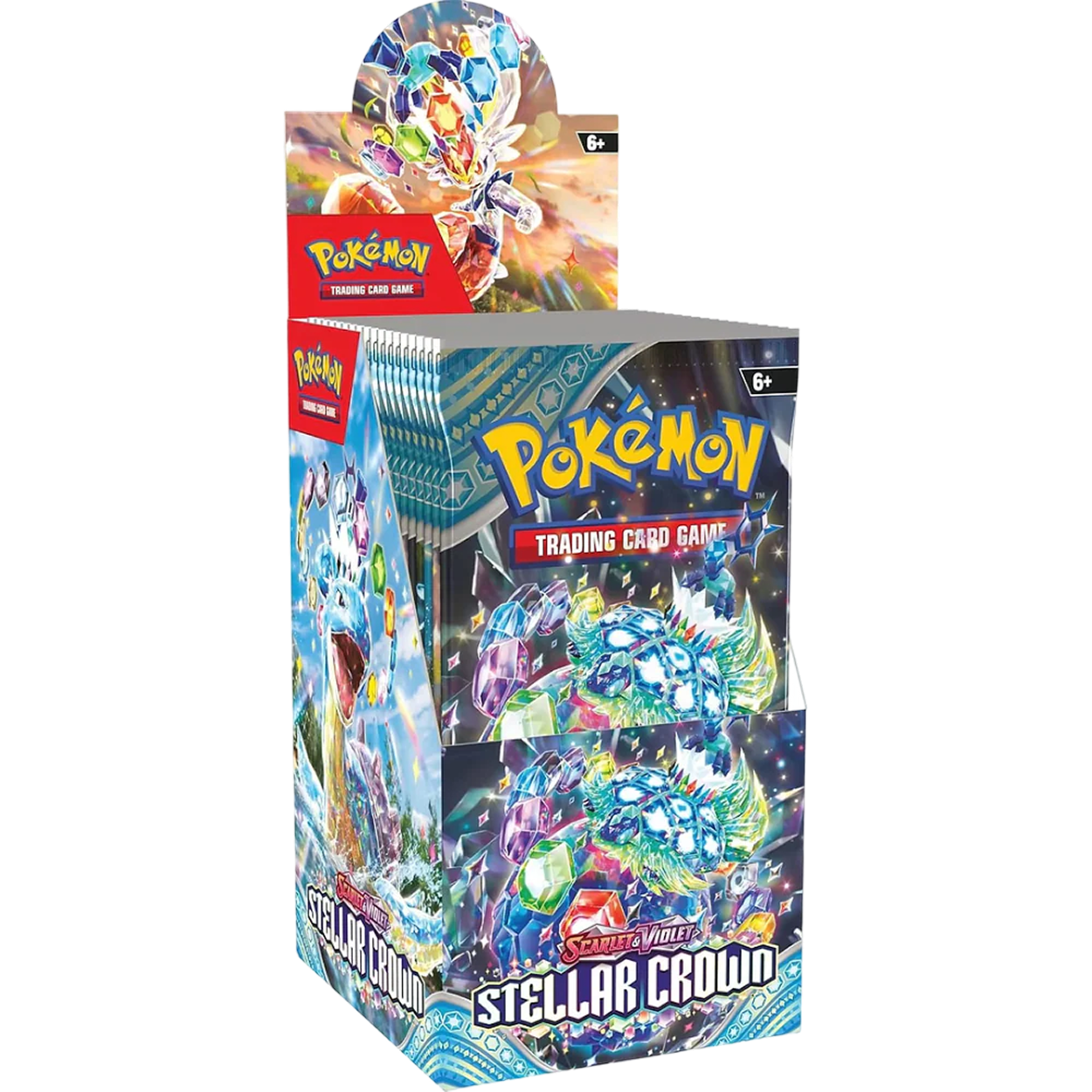 Pokémon TCG: STELLAR CROWN - 18 PACK BOOSTER BOX