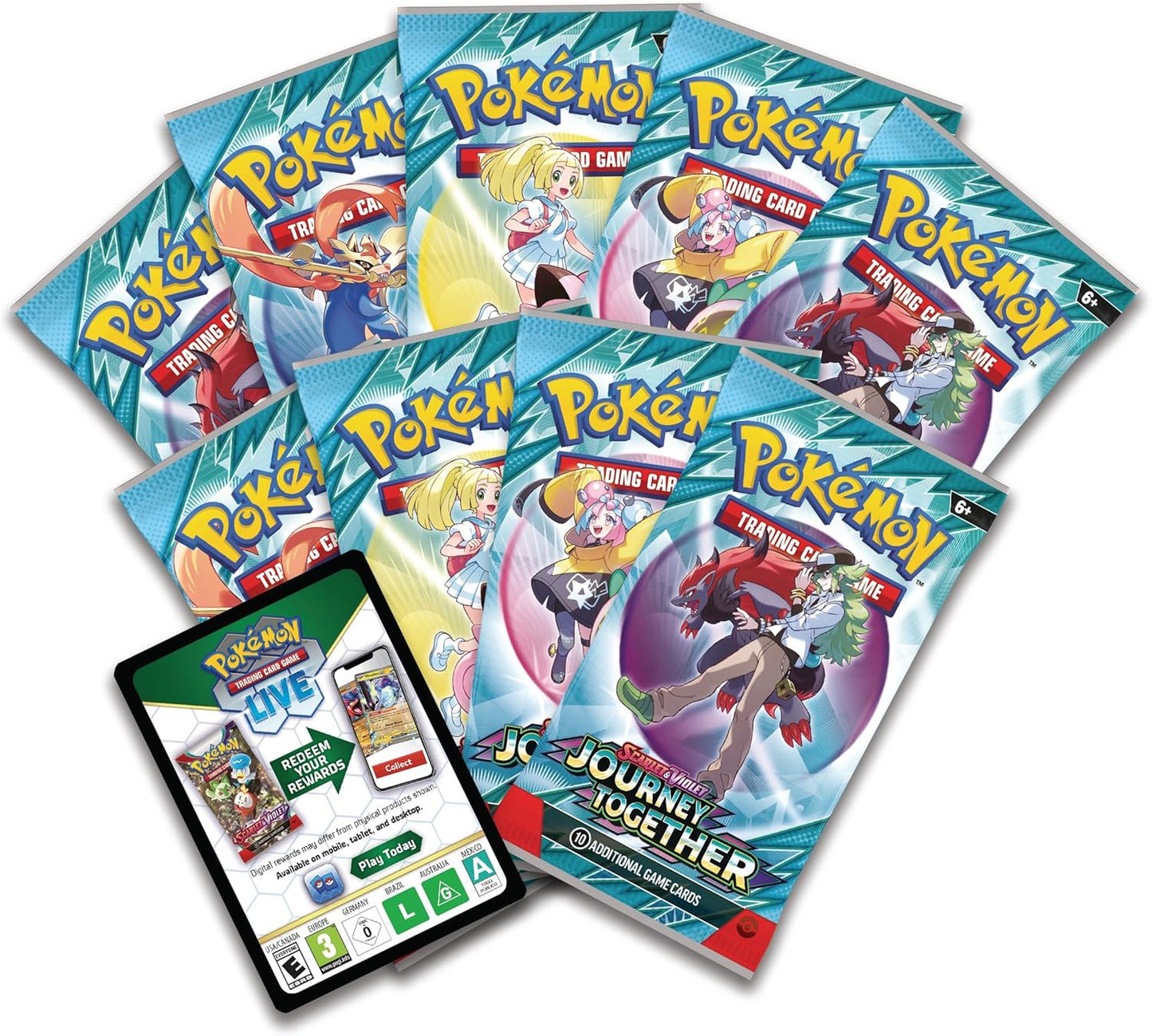 Pokémon TCG: JOURNEY TOGETHER ELITE TRAINER BOX
